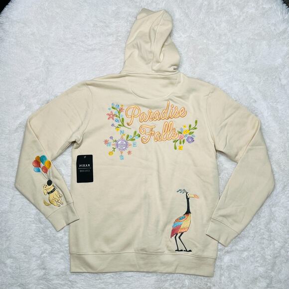 DISNEY UP FLORAL ZIP HOODIE SIZE MEDIUM BOXLUNCH - Picture 4 of 4